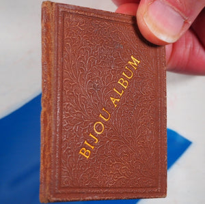 Bijou Album Containing the Photogrphs of the Passionist Fathers connected with the building of the Memorial Church of Leo xiii on Highgate Hill, London N. >>UNRECORDED MINIATURE BOOK OF PHOTOGRAPHS<< Publication Date: 1890