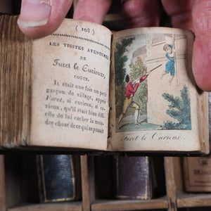 Bijou des enfans. Contes et fables. >>MINIATURE NAPOLEONIC CHILDRENS BOOK<< Publication Date: 1810 CONDITION: VERY GOOD