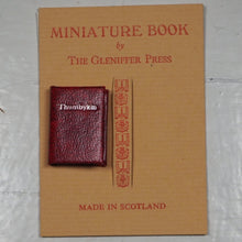 Load image into Gallery viewer, Thumbykin. 108 of 200 copies. Andersen, Hans Christian. Published by Paisley, Scotland: Gleniffer Press. 1994 Condition: Good Hardcover. &gt;&gt;MINIATURE BOOK&lt;&lt;
