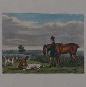 SHOOTING. [Six fine, early colour aquatints, depicting grouse, partridge, pheasant and woodcock shooting. ] IN THE MANNER OF SAMUEL HOWITT. Publication Date: 1830. Condition: Very Good