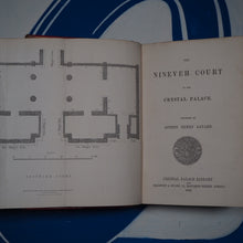 Load image into Gallery viewer, FINE ARTS&#39; COURTS. OFFICIAL CRYSTAL PALACE HANDBOOK. [De Luxe binding]. Publication Date: 1854 Condition: Very Good
