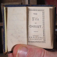 Load image into Gallery viewer, Life of Christ. &gt;&gt;VARIANT PETTER&#39;S DIAMOND MINIATURE BOOK&lt;&lt; Publication Date: 1845 CONDITION: VERY GOOD
