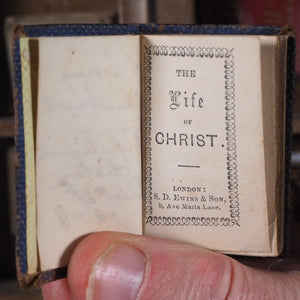 Life of Christ. >>VARIANT PETTER'S DIAMOND MINIATURE BOOK<< Publication Date: 1845 CONDITION: VERY GOOD