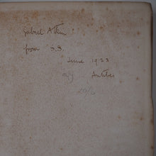 Load image into Gallery viewer, JACOB&#39;S ROOM. WOOLF, Virginia. Published by Hogarth Press, 1922 Hardcover. Inscribed by Sassoon to his first gay lover.
