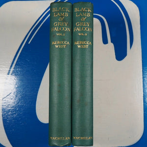 Black Lamb and Grey Falcon: The Record of a Journey through Yugoslavia in 1937 [2 Volumes] Rebecca West Published by Macmillan and Co., London, 1942 Condition: Very Good Hardcover.,