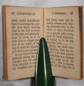 Gems of Health for Young and Old. >>SCARCE MINIATURE BOOK<< BENTLEY, Joseph. Publication Date: 1852
