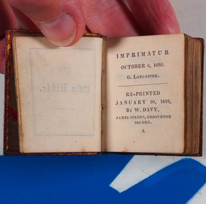 Verbum Sempiternum.>>RARE MINIATURE EDITION<< Publication Date: 1818 Condition: Very Good. >>MINIATURE BOOK<<