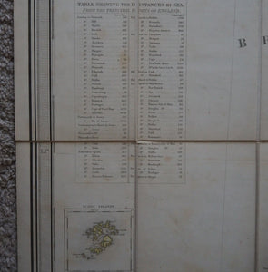 Map of England & Wales Divided into Counties, Parliamentary Divisions and Dioceses. Shewing the Principal Roads, Railways, Rivers and Canals. Publication Date: 1840 Condition: Very Good