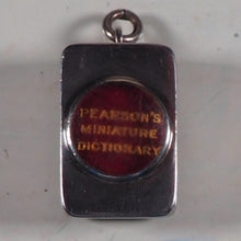 Load image into Gallery viewer, Smallest English Dictionary in the World. Comprising: besides the ordinary and newest words in the language, short explanations of a large number of scientific, philosophical, literary and technical terms. [SOLID SILVER LOCKET].1893. &gt;&gt;MINIATURE BOOK&lt;&lt;
