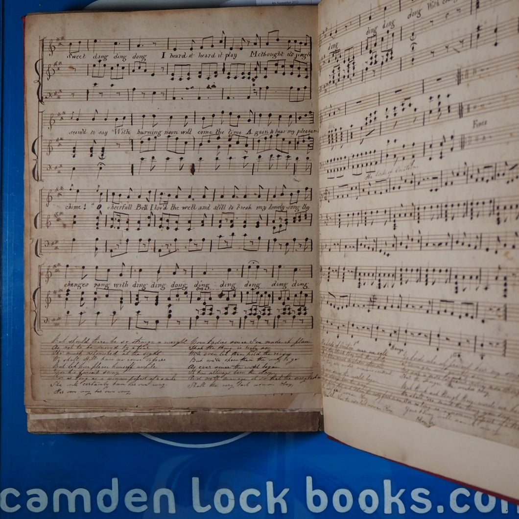 Mrs. Mary Blyth's Music. [Compendium of Georgian Songs] Publication Date: 1825 Condition: Good