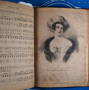 Mrs. Mary Blyth's Music. [Compendium of Georgian Songs] Publication Date: 1825 Condition: Good