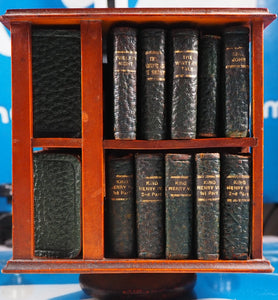 Complete Works. [Large revolving bookcase] >>MINIATURE BOOKS<< SHAKESPEARE, WILLIAM. Published by David Bryce & Son.: 1904