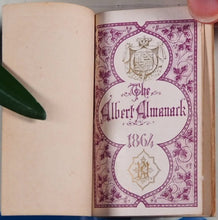 Load image into Gallery viewer, Prince Albert&#39;s Pocket Almanack, and Daily Remembrancer for 1864. Albert, Prince.&gt;&gt;RARE MINIATURE ALMANAC&lt;&lt; Publication Date: 1863 CONDITION: VERY GOOD
