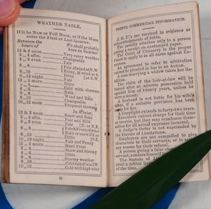 Prince Albert's Pocket Almanack, and Daily Remembrancer for 1864. Albert, Prince.>>RARE MINIATURE ALMANAC<< Publication Date: 1863 CONDITION: VERY GOOD