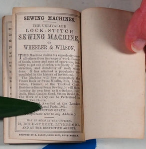 Prince Albert's Pocket Almanack, and Daily Remembrancer for 1864. Albert, Prince.>>RARE MINIATURE ALMANAC<< Publication Date: 1863 CONDITION: VERY GOOD