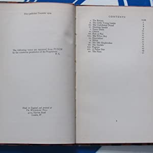 Pancakes>WITH AUTHOR'S SIGNATURE & UNPUBLISHED XMAS POEM< Patrick R Chalmers Publication Date: 1924 Condition: Very Good